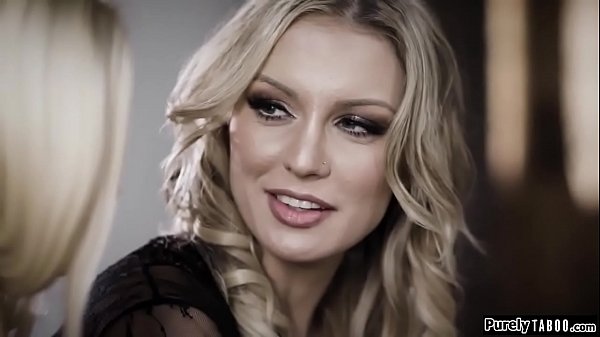 Stepmom and stepteen look for a to satisfy them shocked when he sees them kiss but when her stepteen is on his lap and she fingers and licks her he cant hold suck his big cock and he fucks the teen while she licks her stepmom