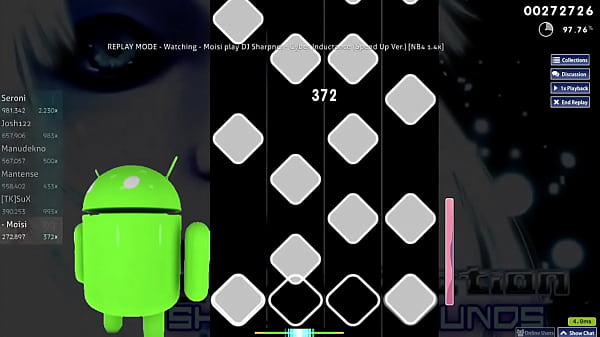 Osu mania bien caliente cyber inductance 1 4x clear