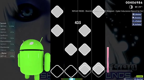 Osu mania bien caliente cyber inductance 1 4x clear 