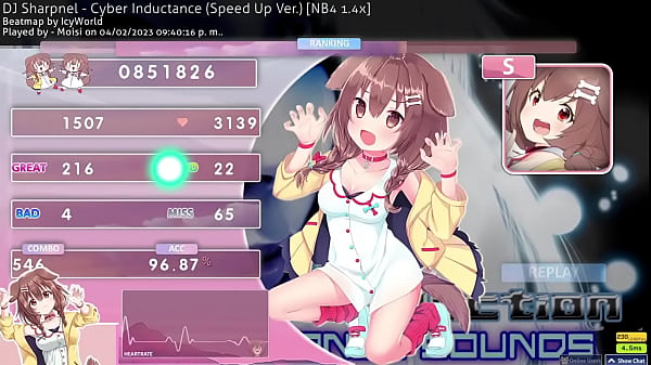 Nonton Osu!mania Bien Caliente | Cyber Inductance 1.4x Clear thumbnail
