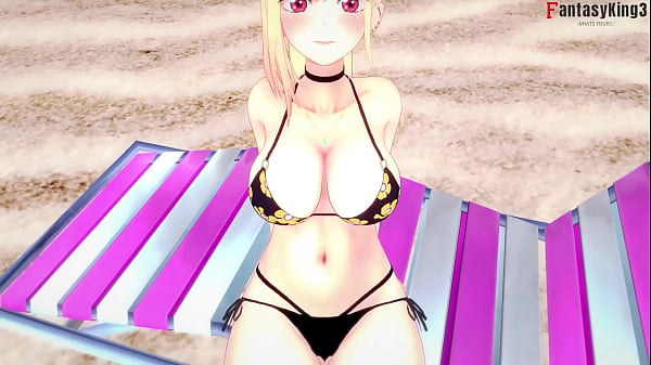 Marin Beach Solo Pov | My Dress-up Darling | Sono Bisque Doll Wa Koi Wo Suru | Red (watch The Normal And Pov Here On Red) thumbnail