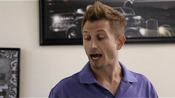 Pigtail blonde teen gets creampie 