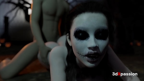 Halloween Orgy On The Bare Ground - Pumpkin Patch Pleasure: A Secret Orgy In The Graveyard thumbnail