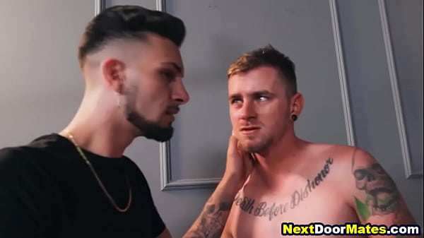 Guy doesn't up to his bf cheating on him in same bed 