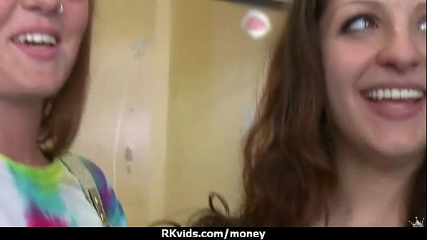 Sensual girl talked into having sex for cash 8