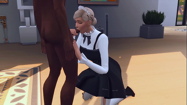 Sexy Maid Was Interviewed For Hard Anal Sex By The Bbc (sims 4 Hentai Sfm) thumbnail