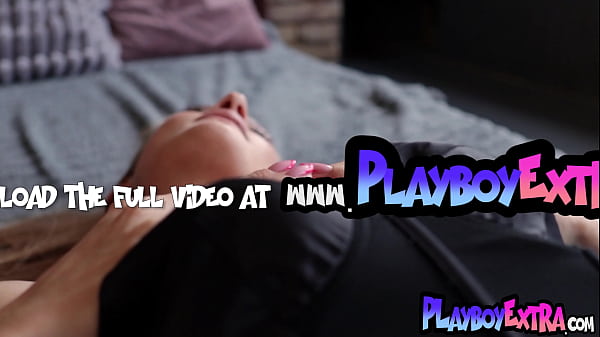 Petite tiny tits blondie stripping and posing nude for playboy 