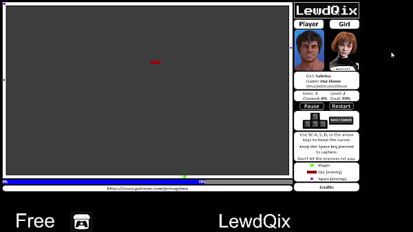 Lewdqix free game itchio xonix 
