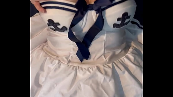 Goodbye bank holiday hello #faketits in sexy sailor uniform 