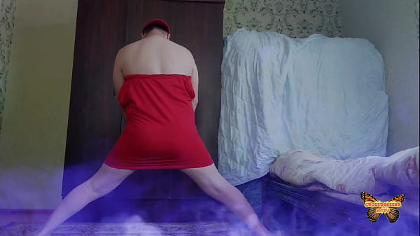 Red Dressed Sexy Femboy Slut White Bbw Sissy Boy Amateur Homemade Model thumbnail