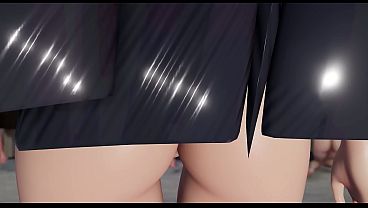 Nonton Blue Archibe Anal Sex And Dancing Anime Girls Mikumikudance R18 thumbnail