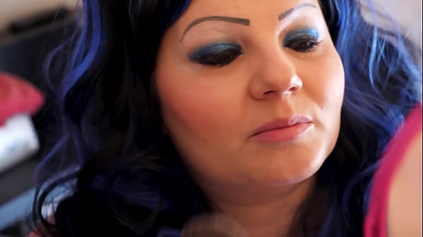 Pamela super real tits BBW in threesome with 2 guys full of cum 