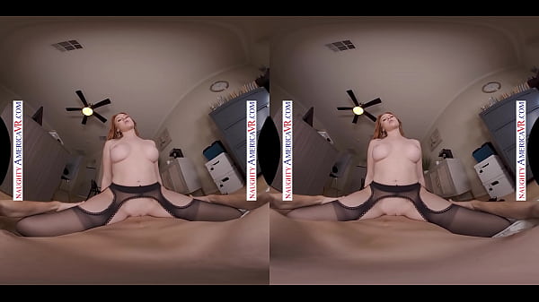 Naughty America - Your_redhead babe employee Madison Morgan fucks you_in the office!!