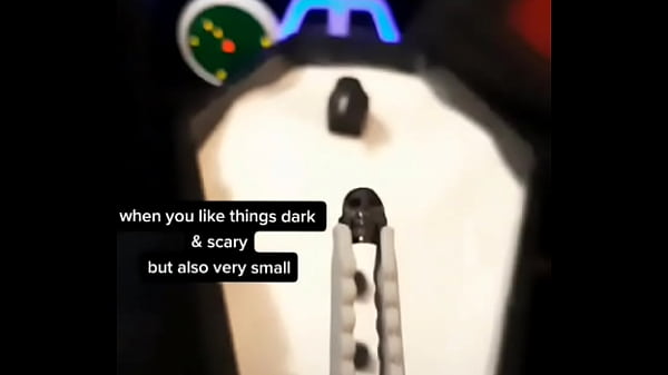 Dark & scary but also v smol