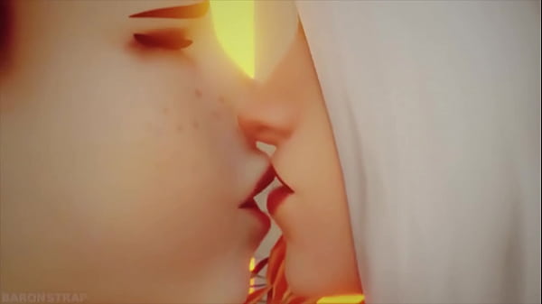 Lesbian kissing hmv animation compilation 