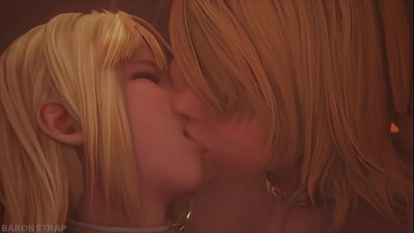 Lesbian kissing hmv animation compilation 