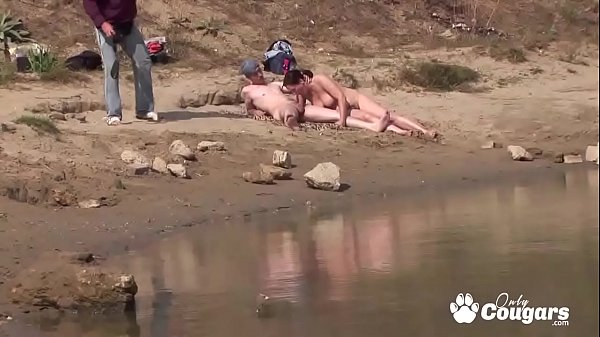 Chunky Mature MILF_Has Sex At A Nude Beach