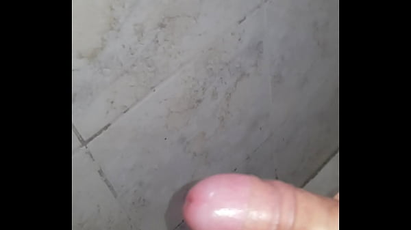 Cum in bathroom