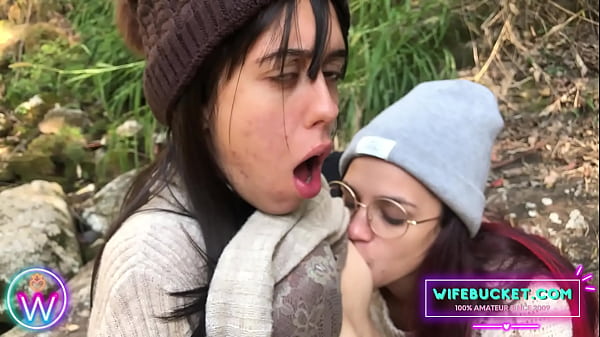 This weekend me and my best girlfriend went to browse the woods and suddenly went in a pussy eating mood so we shared it all with wifebucket