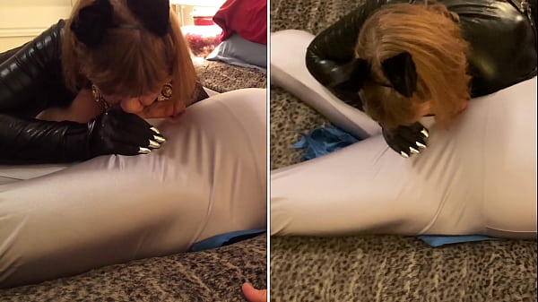 Mature dc slut villainess catwoman sucks batman&rsquo;s cock 