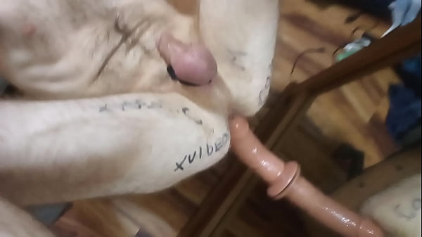 Taking 9 inches while watching in the mirror