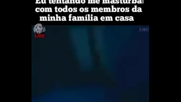 Me masturbando enquanto os bixu ruim me persegue 