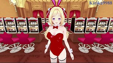 Nonton Aki Rosenthal (bunny Girl) And Usada Pekora (bunny Girl) Intense Sex. - Hololive Vtuber Pov Hentai thumbnail