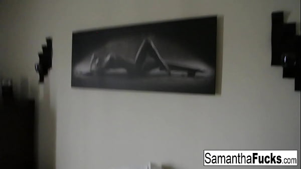 Blonde babe gets wild 