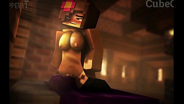 Cute babe fucks her pillow hard 