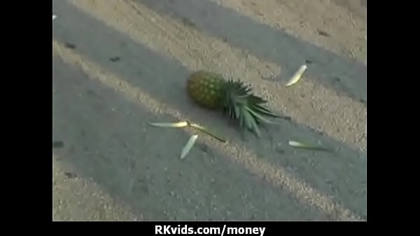 Sexy wild chick gets paid to fuck 5 