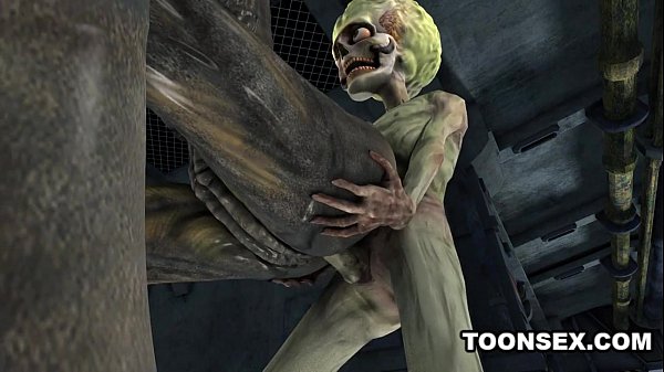 Play MP4 - Sexy 3D cartoon alien babe fucked hard by a martian