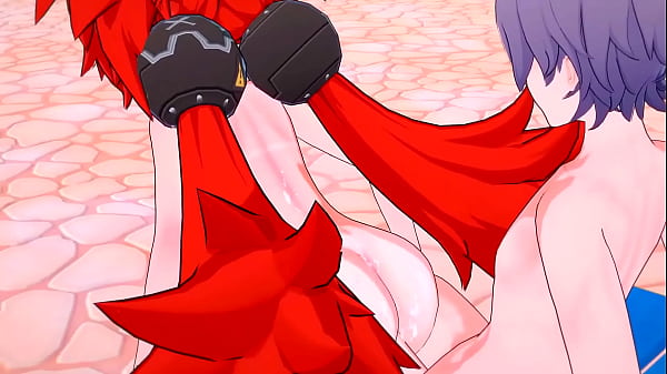 Play MP4 - Zenless Zone Zero hentai - Horny Koleda gets a creampie