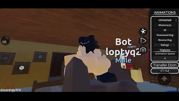 Roblox girl enjoys giving her master enjoyment with his bbc