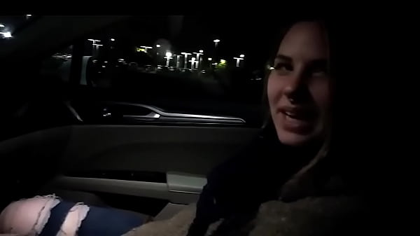 Blonde Sucks Dick In Car In Public thumbnail