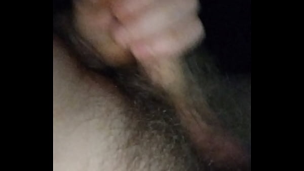 Stroking my 6 inch cock