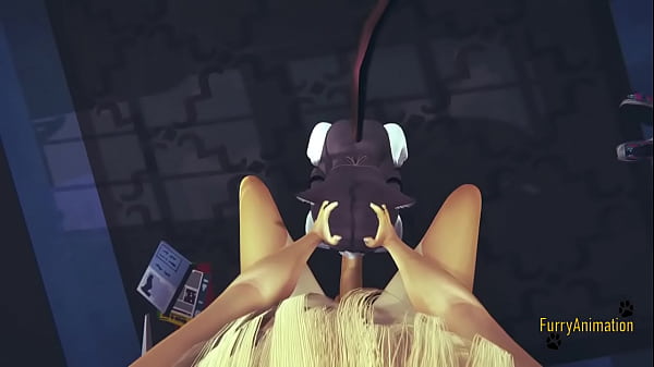 Play MP4 - Furry Hentai - POV Fox x Kittycat blowjob and fucked