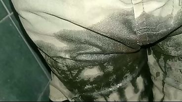 Pantalones Orinados Con Pa&ntilde;al De Tela thumbnail