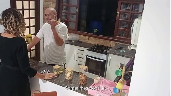 Anal sex with hotwife unfaithful wife in the bar pantry