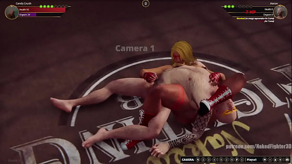 Candy Crush VS Aaron (Naked Fighter 3D)