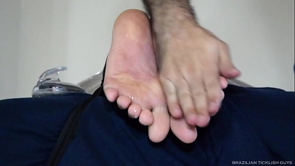 Brazilian Guy Tickled 