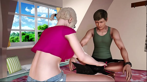 Max's life cap 30 mi vecina chupa mi polla y ayudo a mi hermanastra con su vibrador 