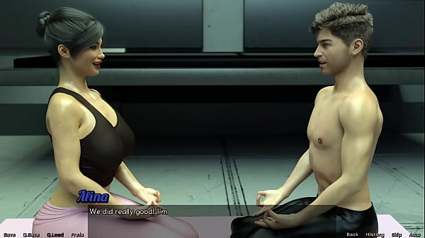 Nonton Stranded In Space #93 - Kissing With The Huge Boobs Brunette Milf thumbnail