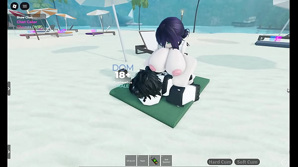 Reze fucked and_milked in a roblox condo