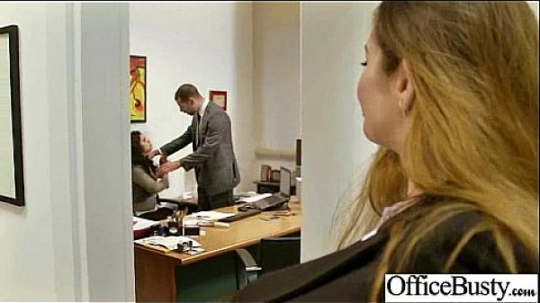 Busty Slut Girl Banged Hardcore In Office vid-14 
