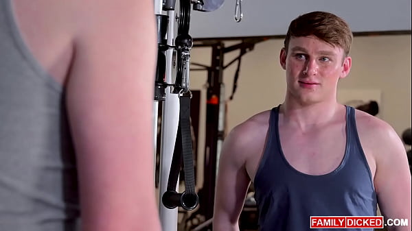 Stepdad and stepson been lusting after each other for a long time 