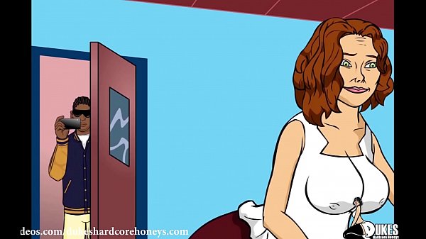 Big booty milf seduced by black teen