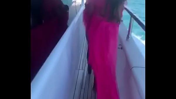 Beautiful Ebony Babe On Yatch