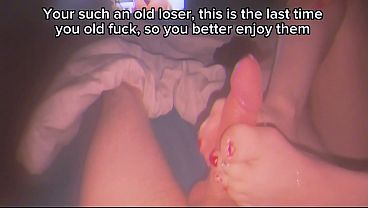 Grandpa's Secret Pleasure: Soft Soles for His Final Release