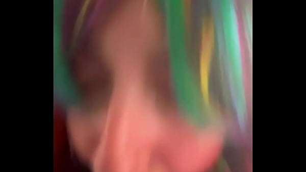 Gibby the clown let&rsquo;s adult star mouth hug his huge cock 