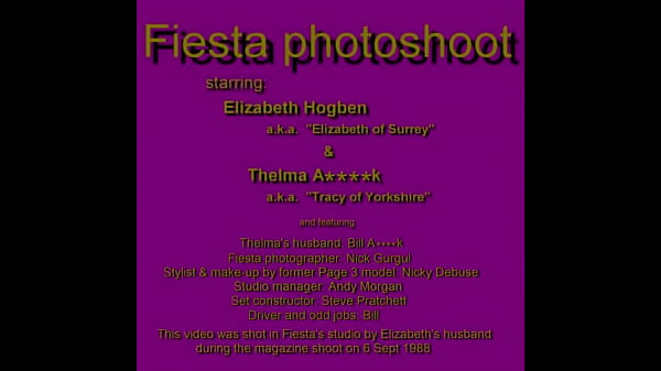 Nonton Fiesta Magazine Shoot. thumbnail